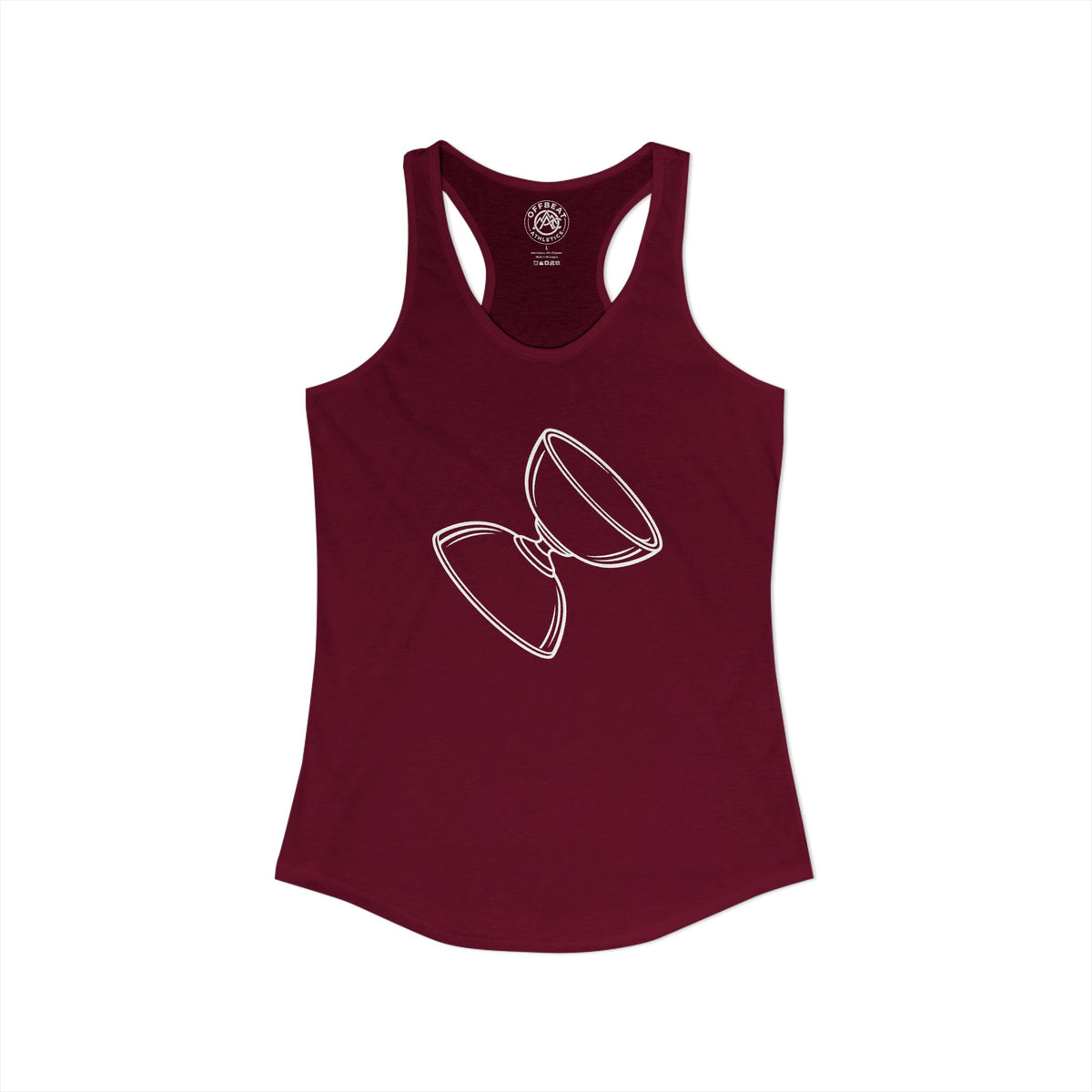 Women's Minimalist Diabolo Racerback Tank