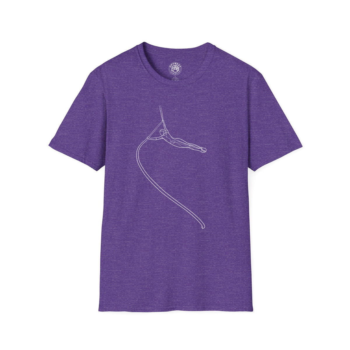 Line Art Spanish Web Spinning Aerialist T-Shirt
