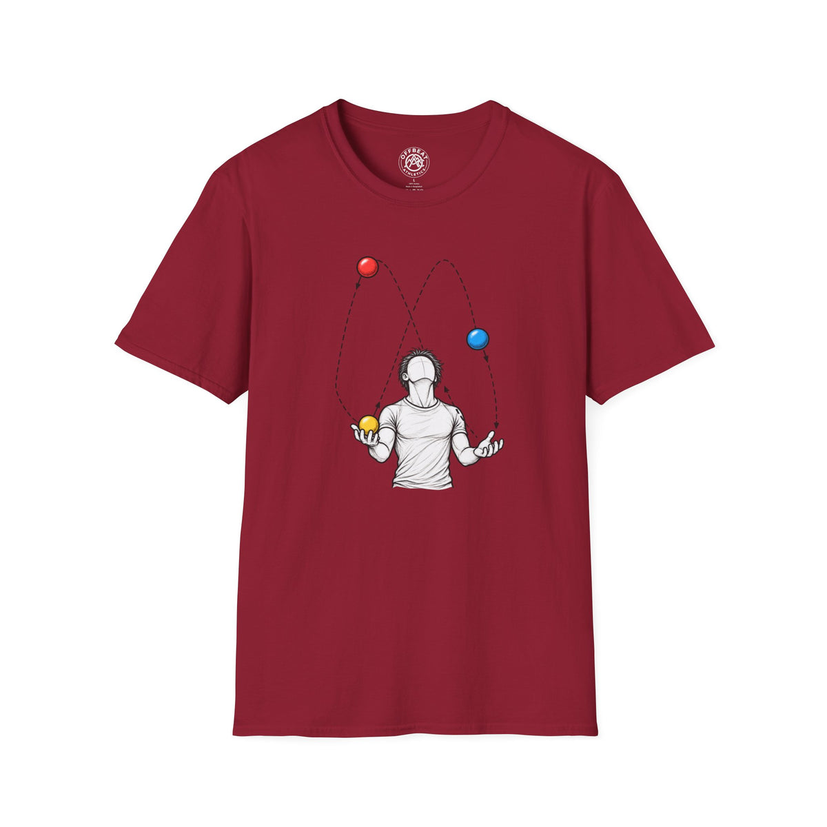 Male Juggling Pattern Shirt