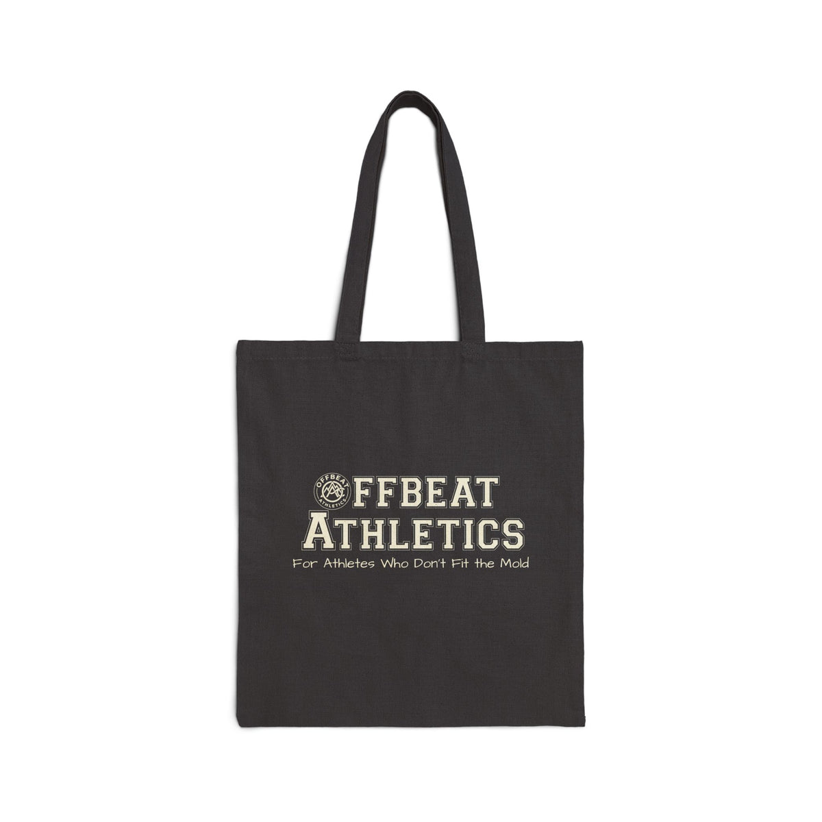 Offbeat Athletics Canvas Tote Bag — For Those Who Don't Fit the Mold