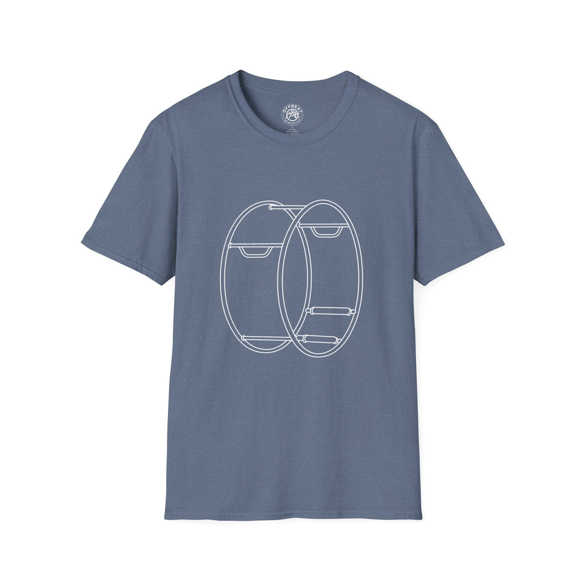 Minimalist German Gym Wheel T-Shirt