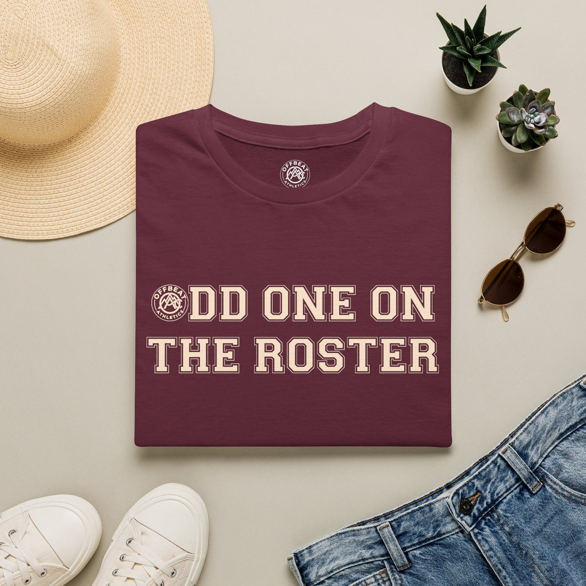 Odd One On The Roster T-Shirt — Funny Statement Tee