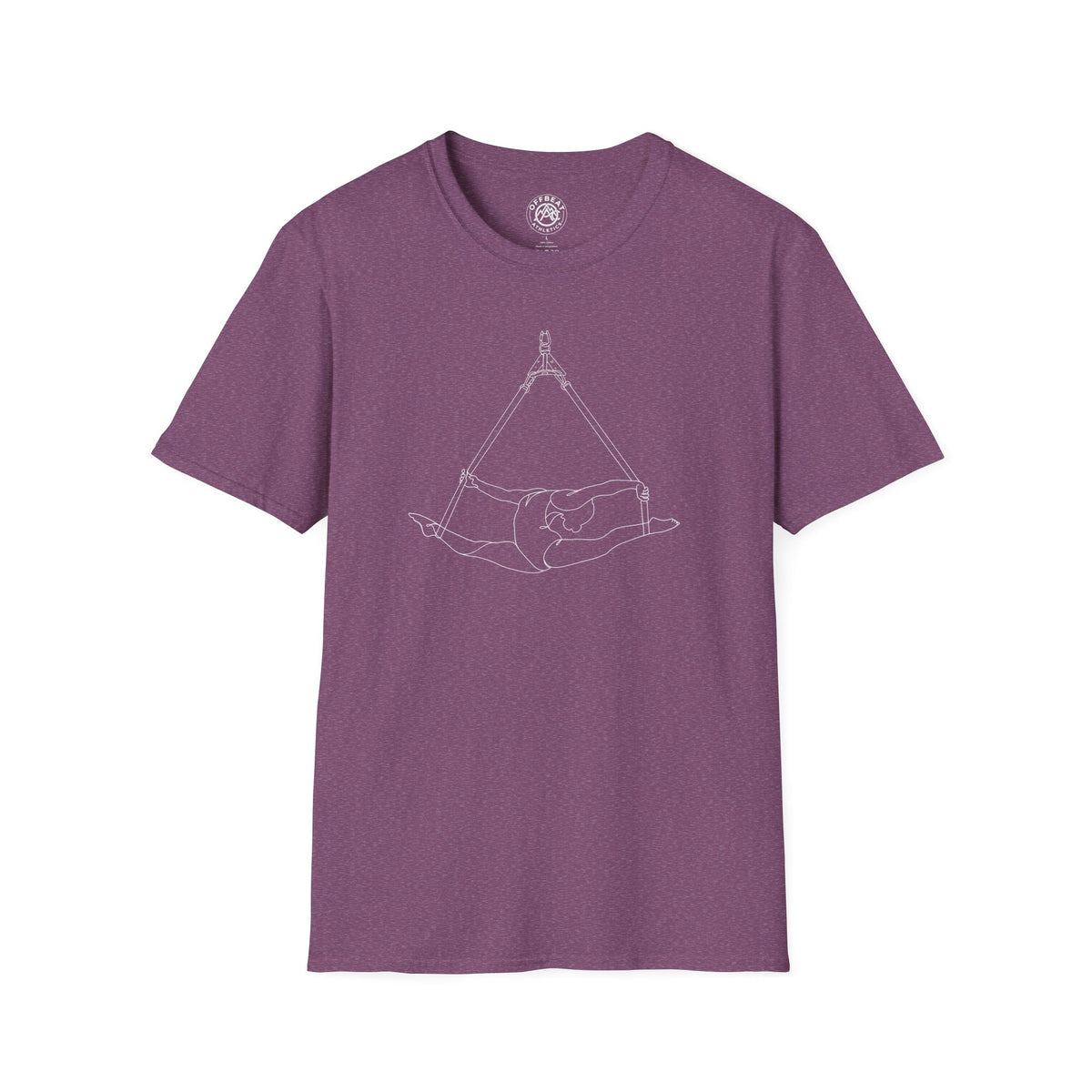 Line Art Aerial Straps Feminine Figure T-Shirt
