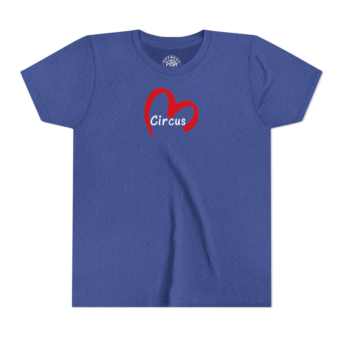 Large Heart Circus Love Youth Tee