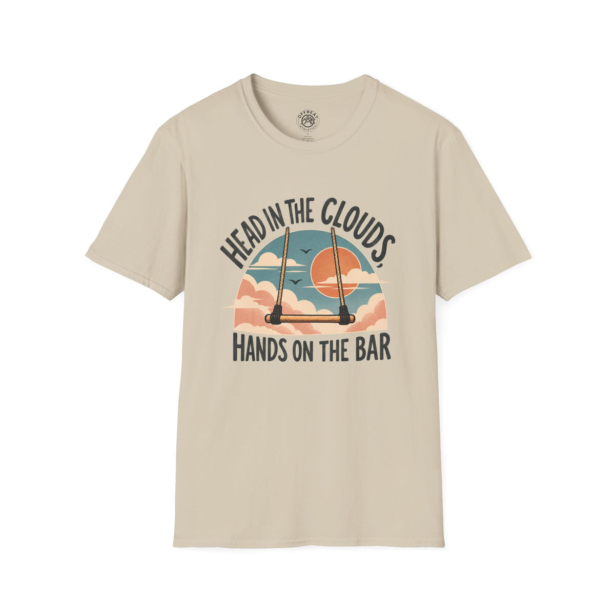 Head in the Clouds, Hands on the Bar Trapeze T-Shirt
