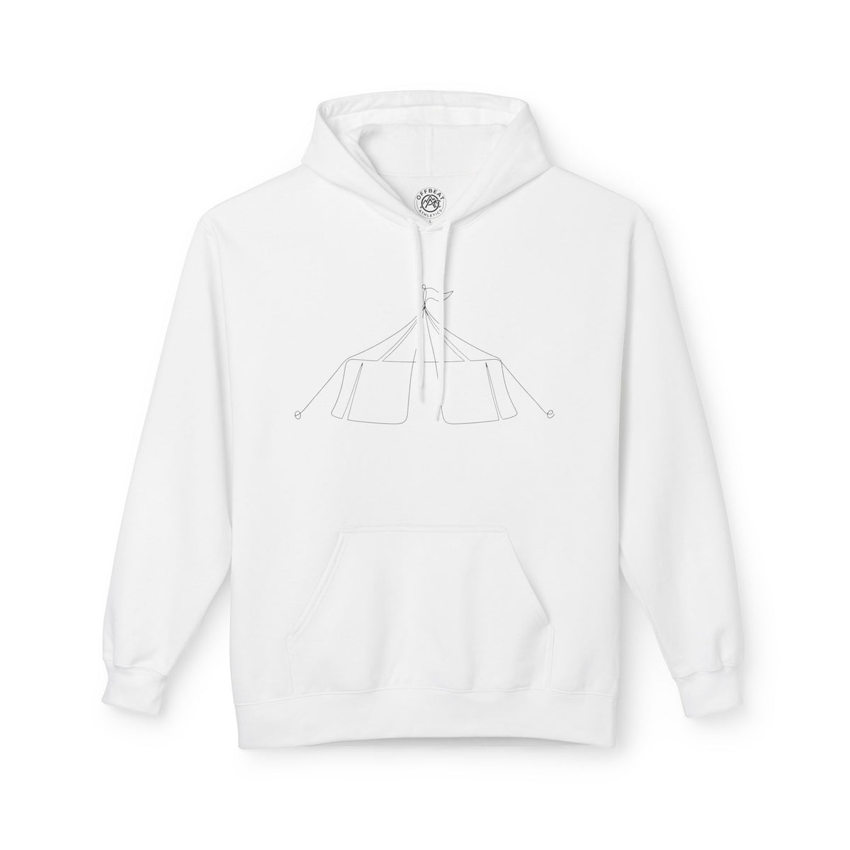 Minimalist Circus Tent Hoodie