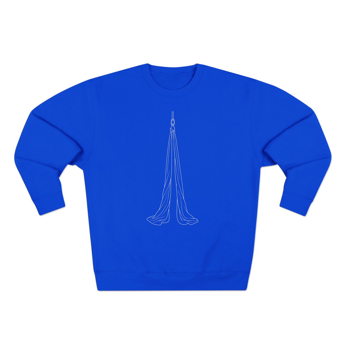 Aerial Silks Line Art Crewneck Sweatshirt