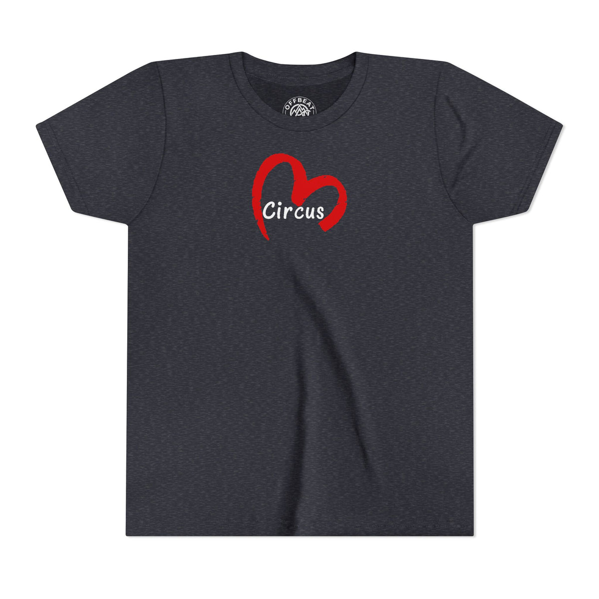 Large Heart Circus Love Youth Tee
