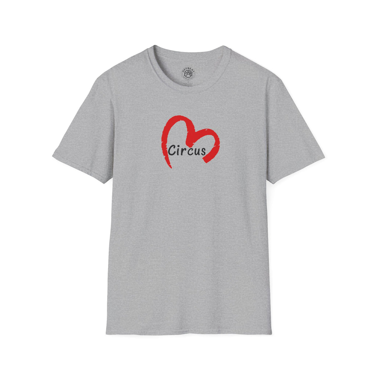 Large Heart Circus Love Graphic Tee