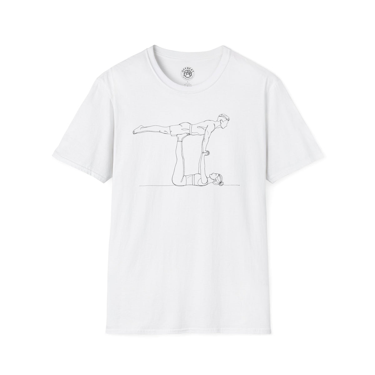 Risley Line Art | Female Base & Male Flyer T-Shirt