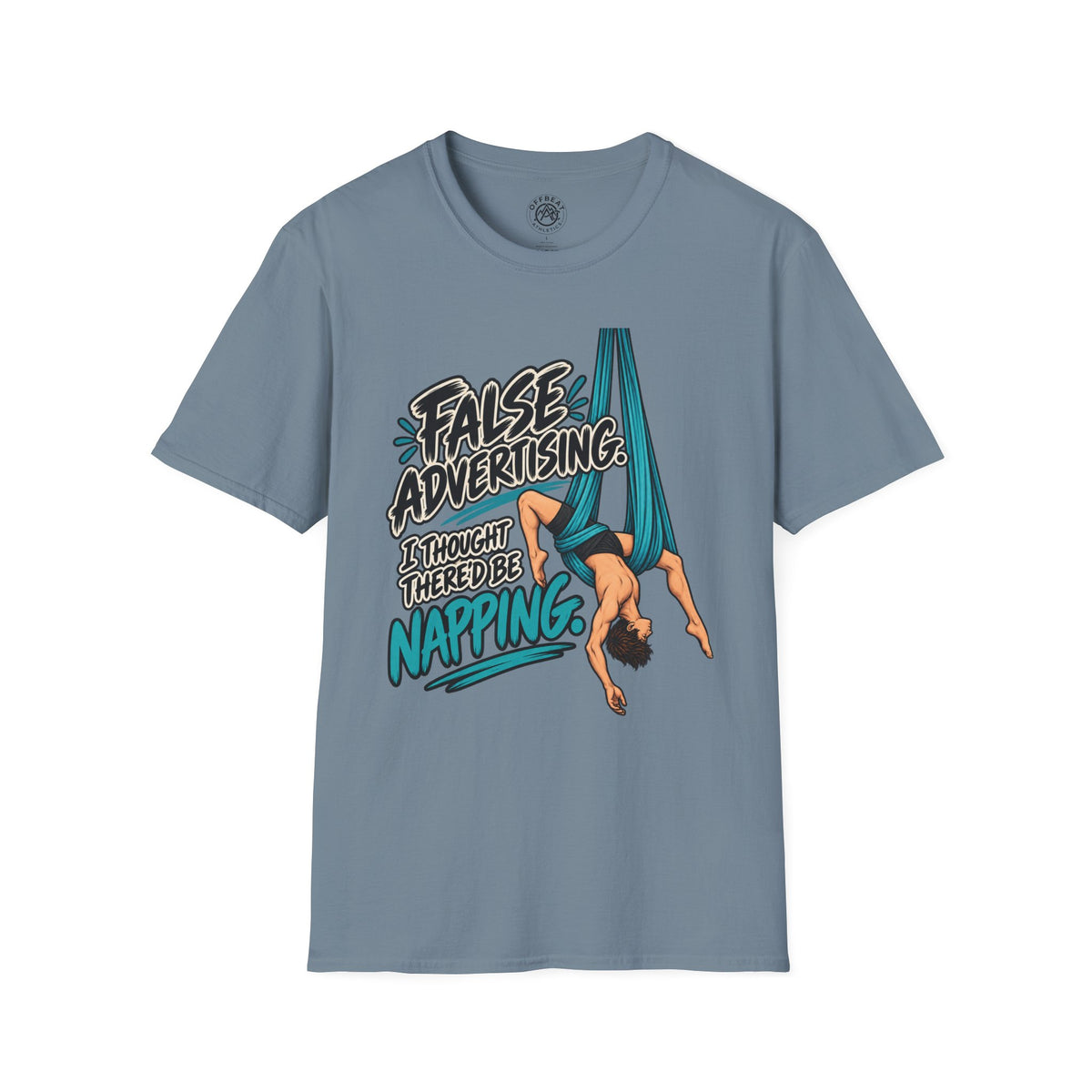 False Advertising Funny Aerial Hammock Male T-Shirt
