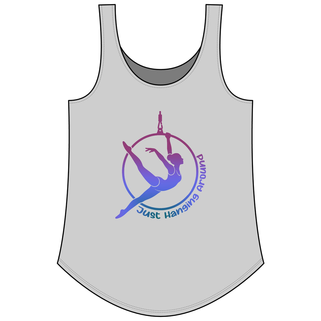 Aerial Silhouette Tank — "Just Hanging Around" Festival Tank Top