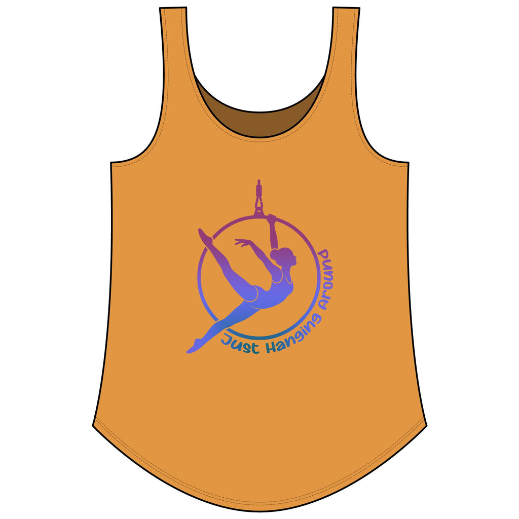 Aerial Silhouette Tank — "Just Hanging Around" Festival Tank Top