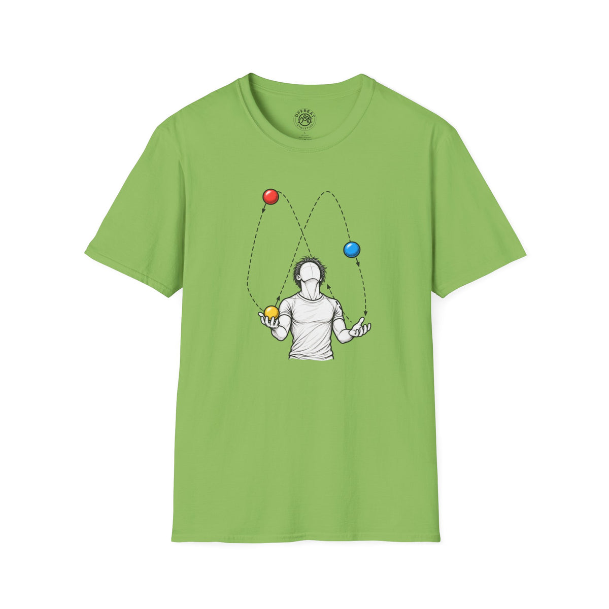 Male Juggling Pattern Shirt