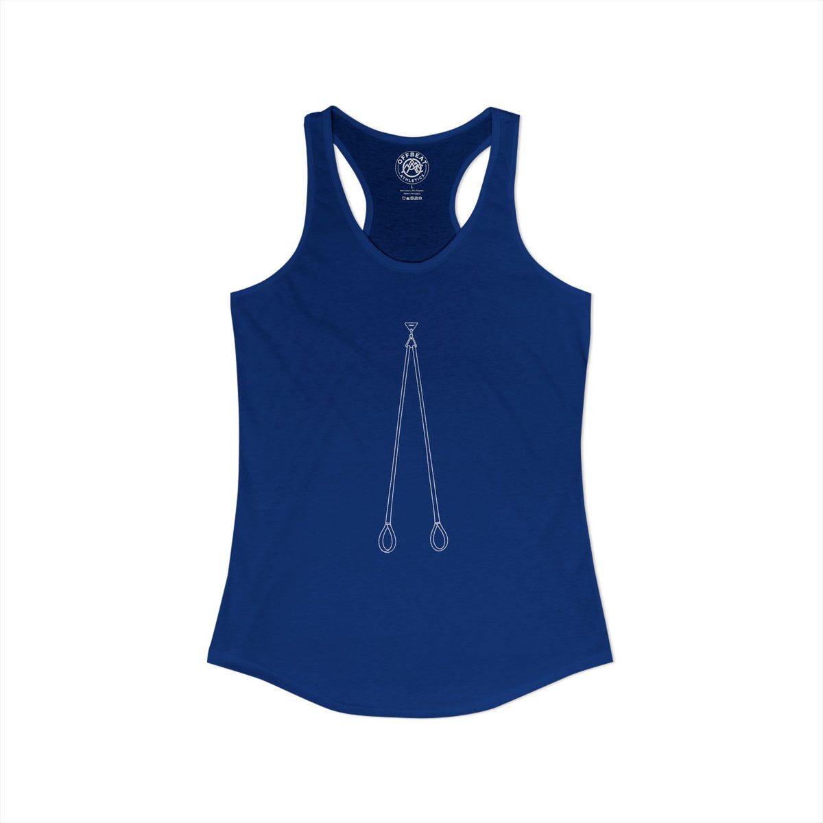 Women's Minimalist Aerial Straps Racerback Tank