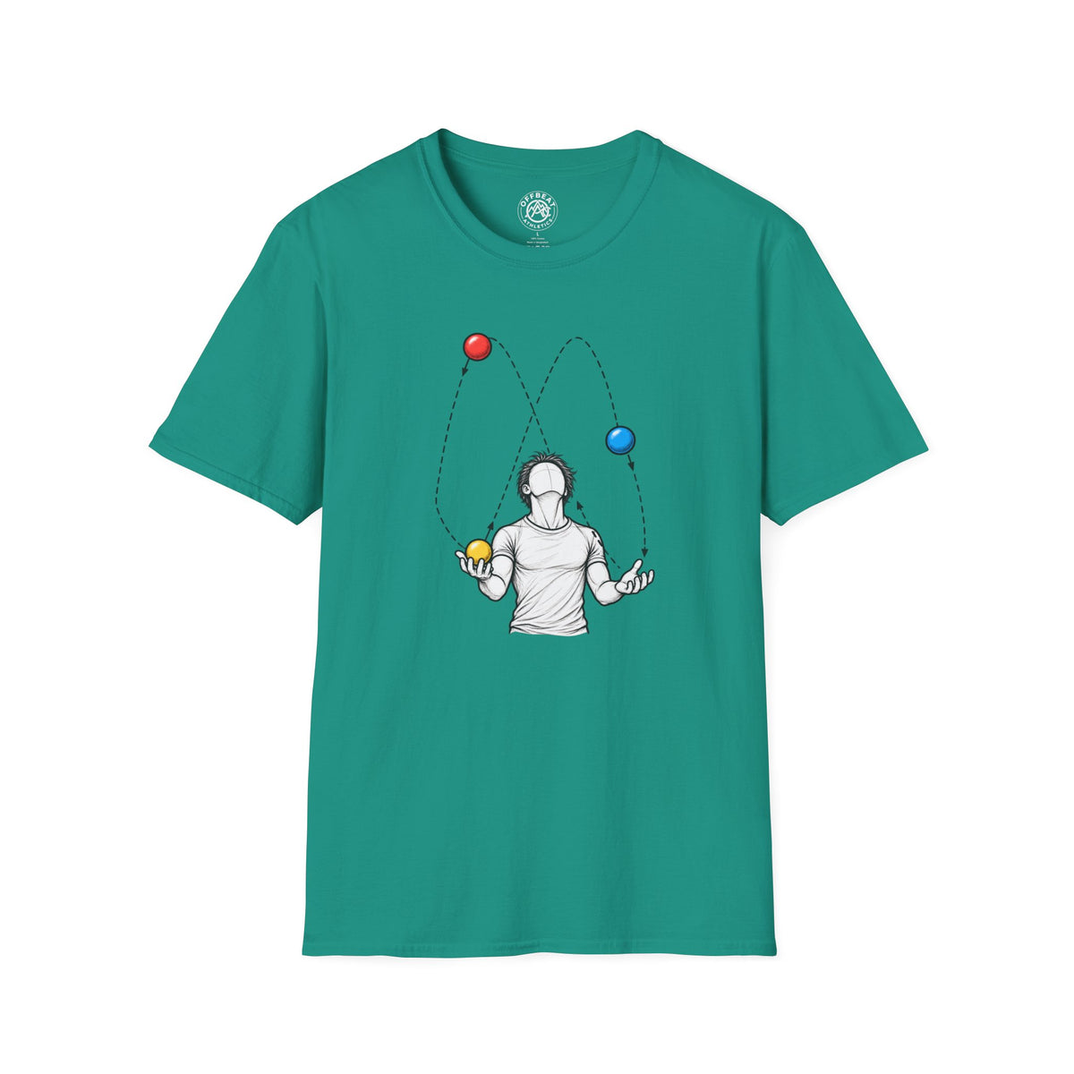 Male Juggling Pattern Shirt