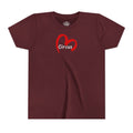 Large Heart Circus Love Youth Tee