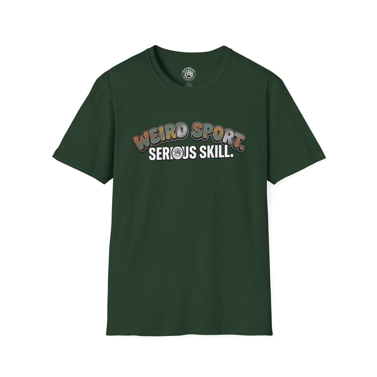 T-Shirt — "Weird Sport. Serious Skill." Retro Tee