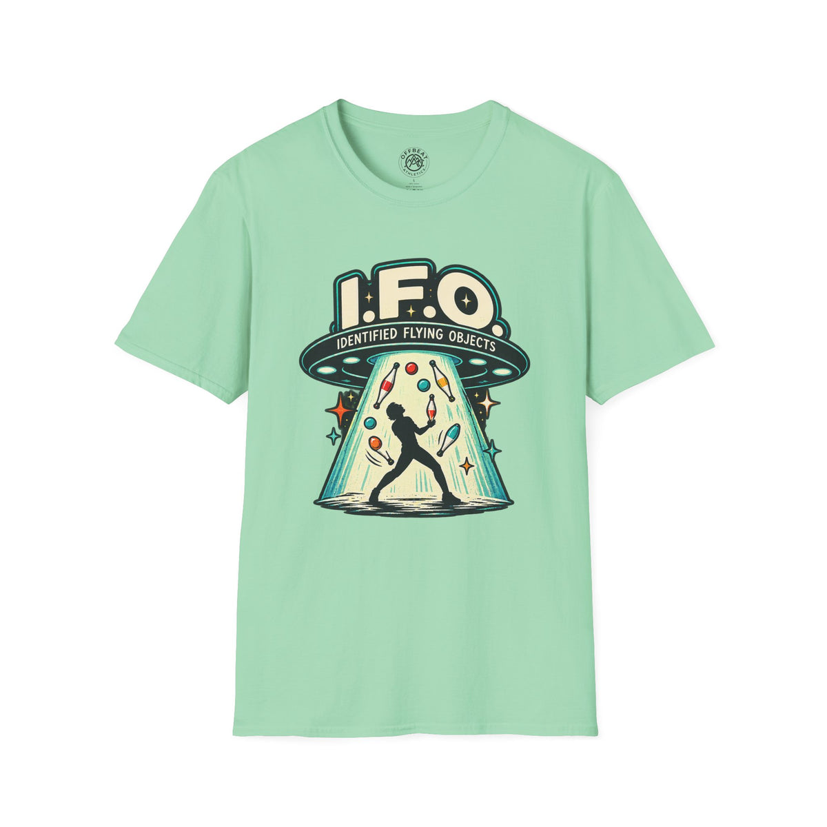 IFO Identified Flying Objects Juggling T-Shirt