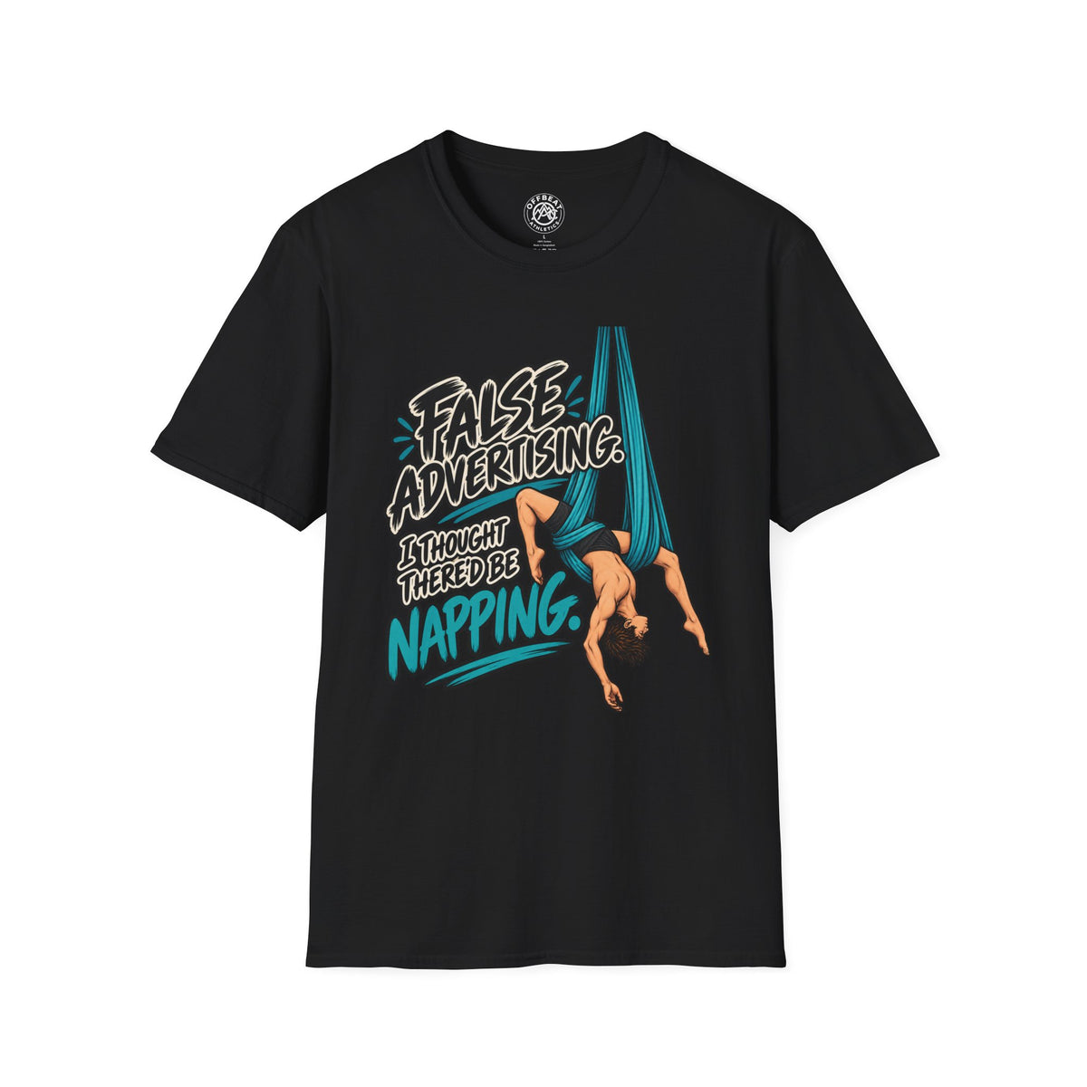 False Advertising Funny Aerial Hammock Male T-Shirt