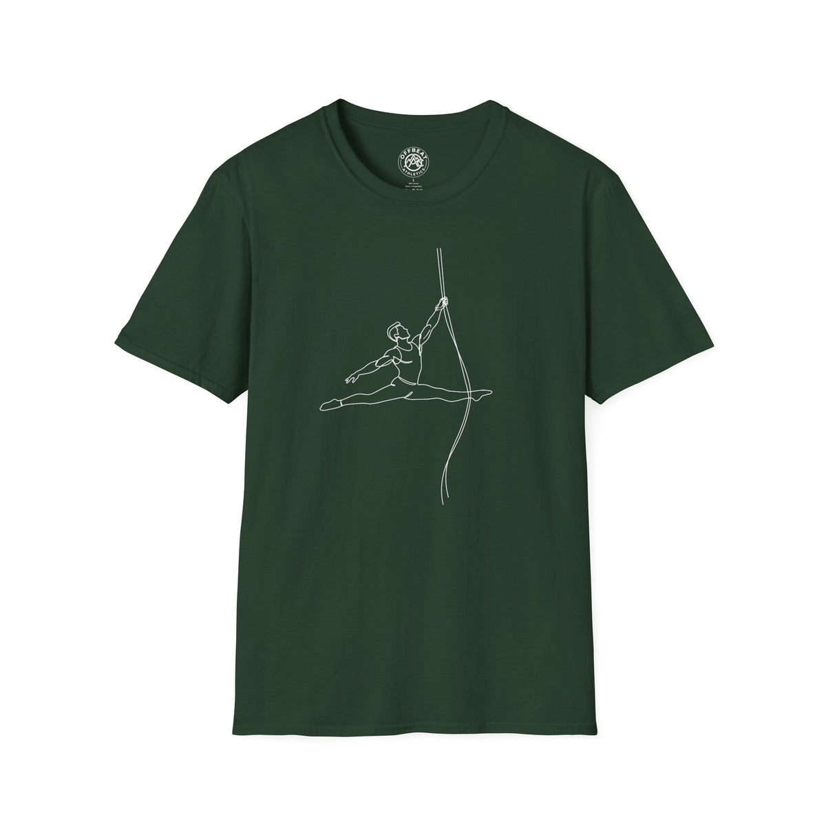 Line Art Spanish Web Masculine Figure T-Shirt