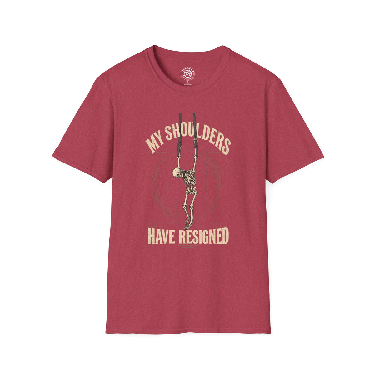 My Shoulders Have Resigned Skeleton Aerial Straps Shirt