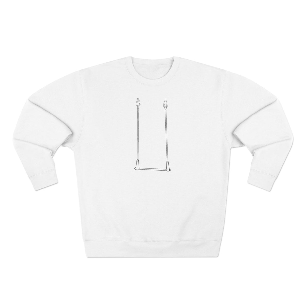 Minimalist Trapeze Crewneck Sweatshirt