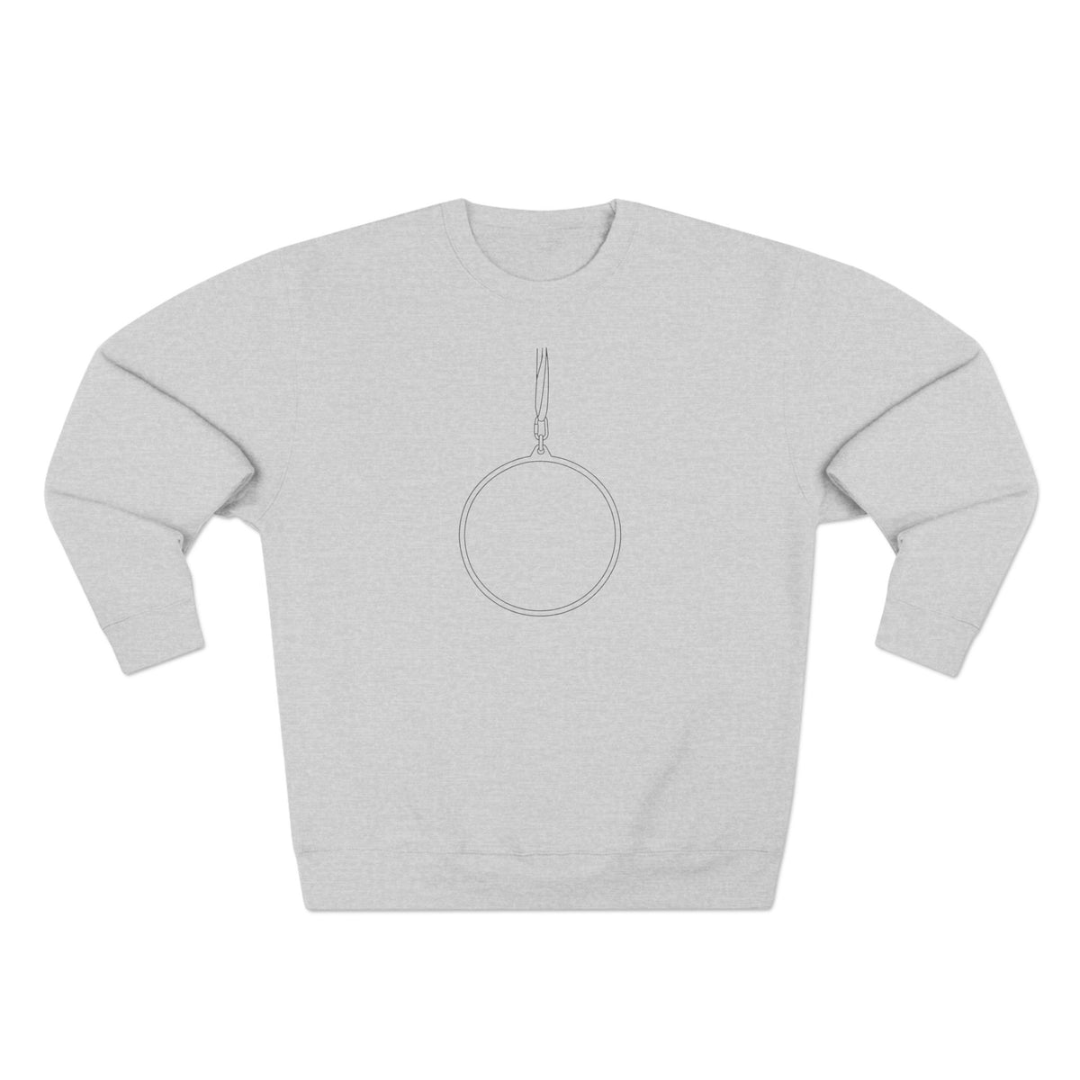Minimalist Aerial Lyra Crewneck Sweatshirt