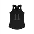 Women's Minimalist Handbalancing Canes Racerback Tank
