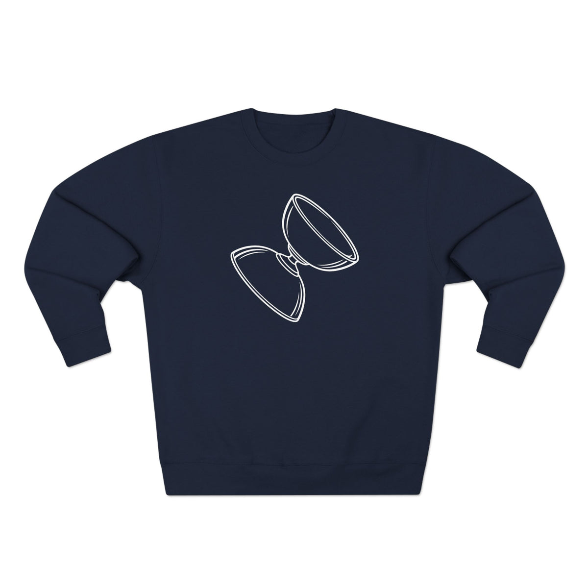 Minimalist Diabolo Crewneck Sweatshirt