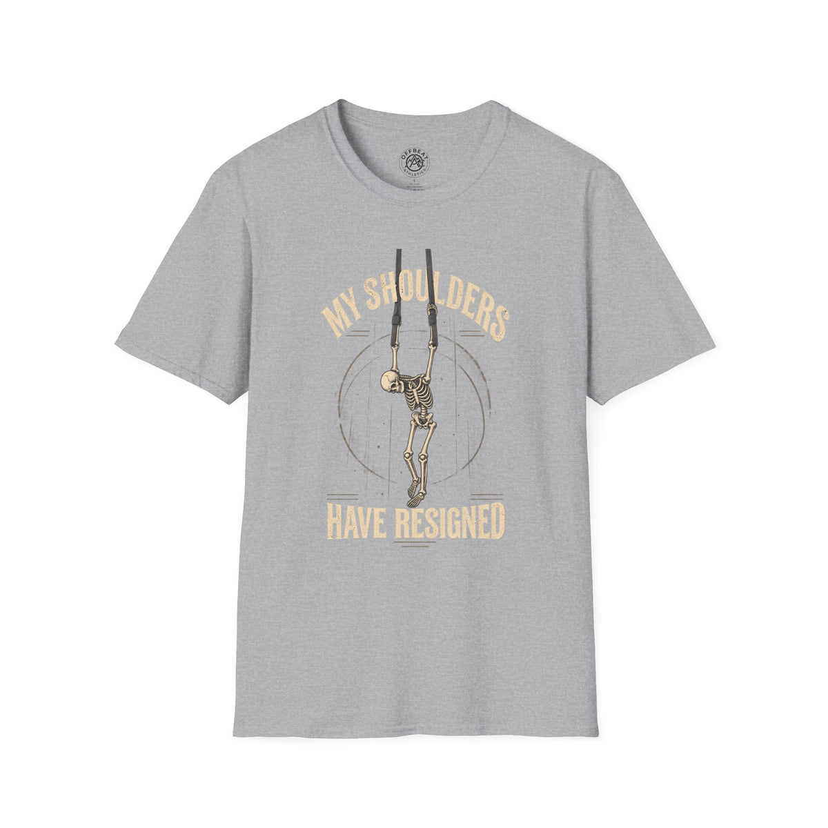 My Shoulders Have Resigned Skeleton Aerial Straps Shirt