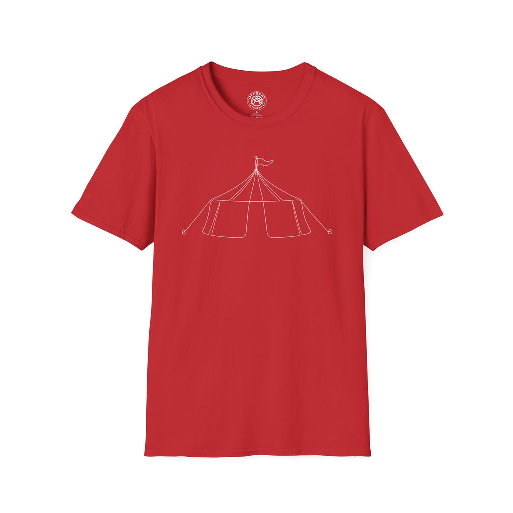 Circus Tent Line Art Tee