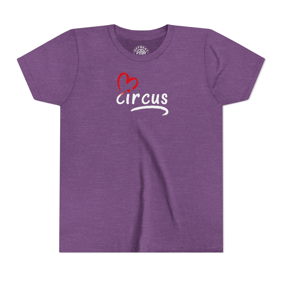 Youth Tee — Heart Circus Graphic Kids Shirt