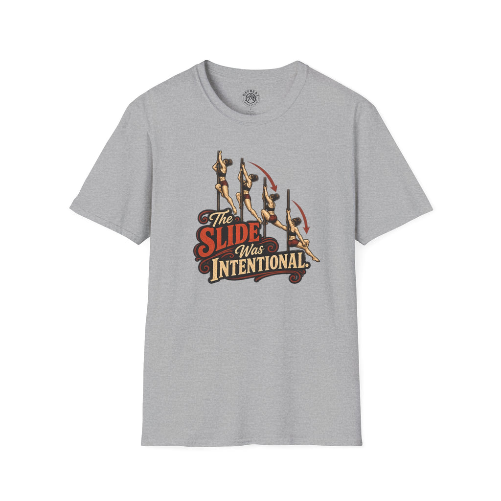 The Slide Was Intentional Pole T-Shirt