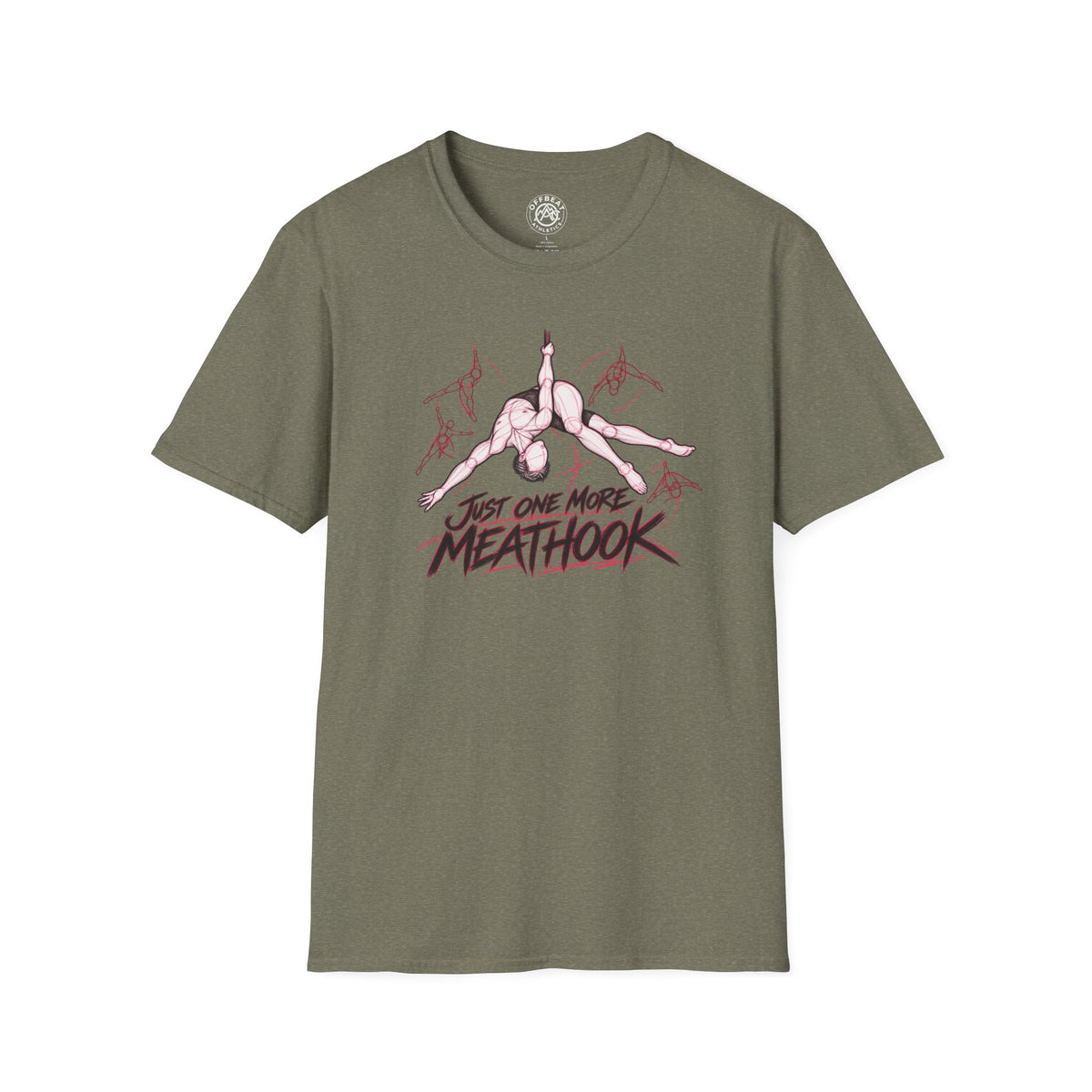 Just One More Meathook Male Figure Aerial Straps Shirt