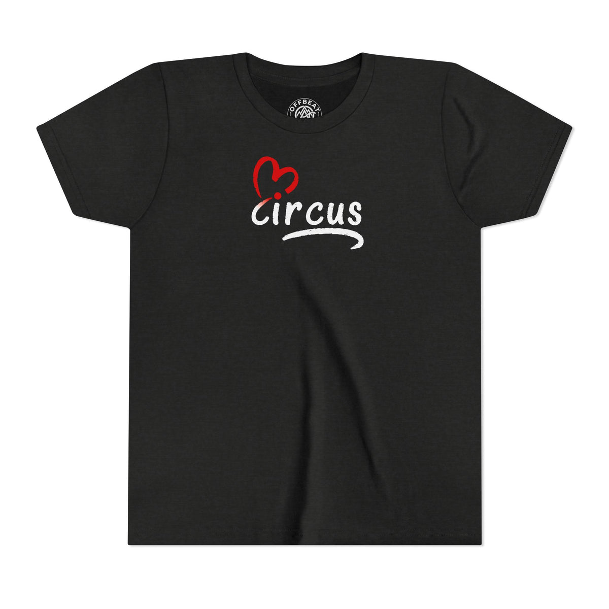 Youth Tee — Heart Circus Graphic Kids Shirt