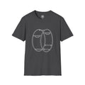 Minimalist German Gym Wheel T-Shirt