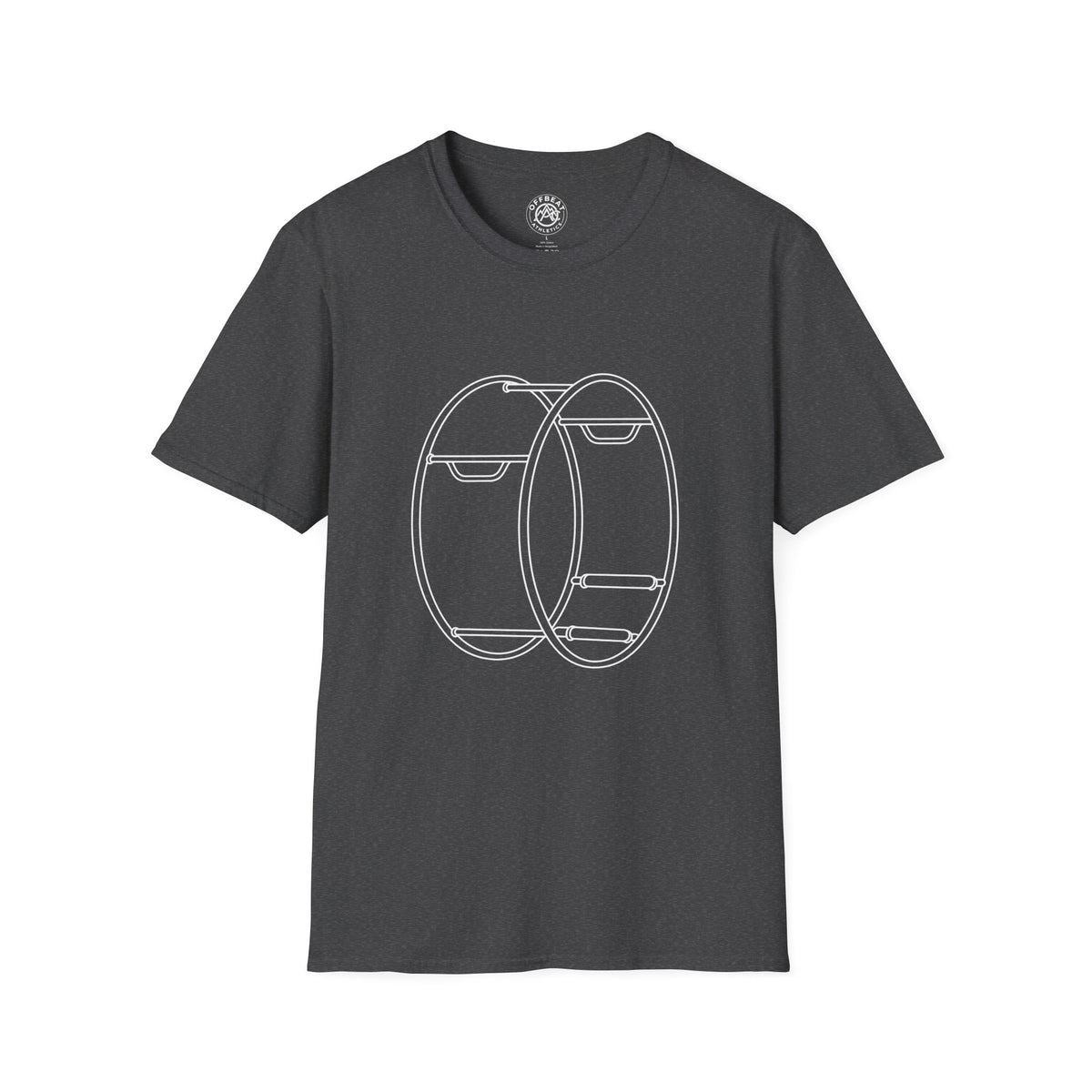 Minimalist German Gym Wheel T-Shirt
