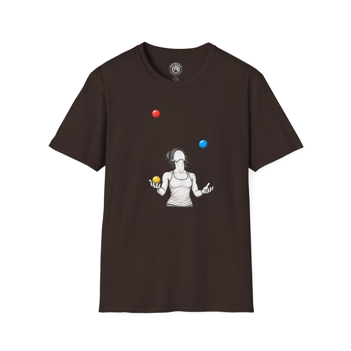 Female Juggling Pattern Shirt