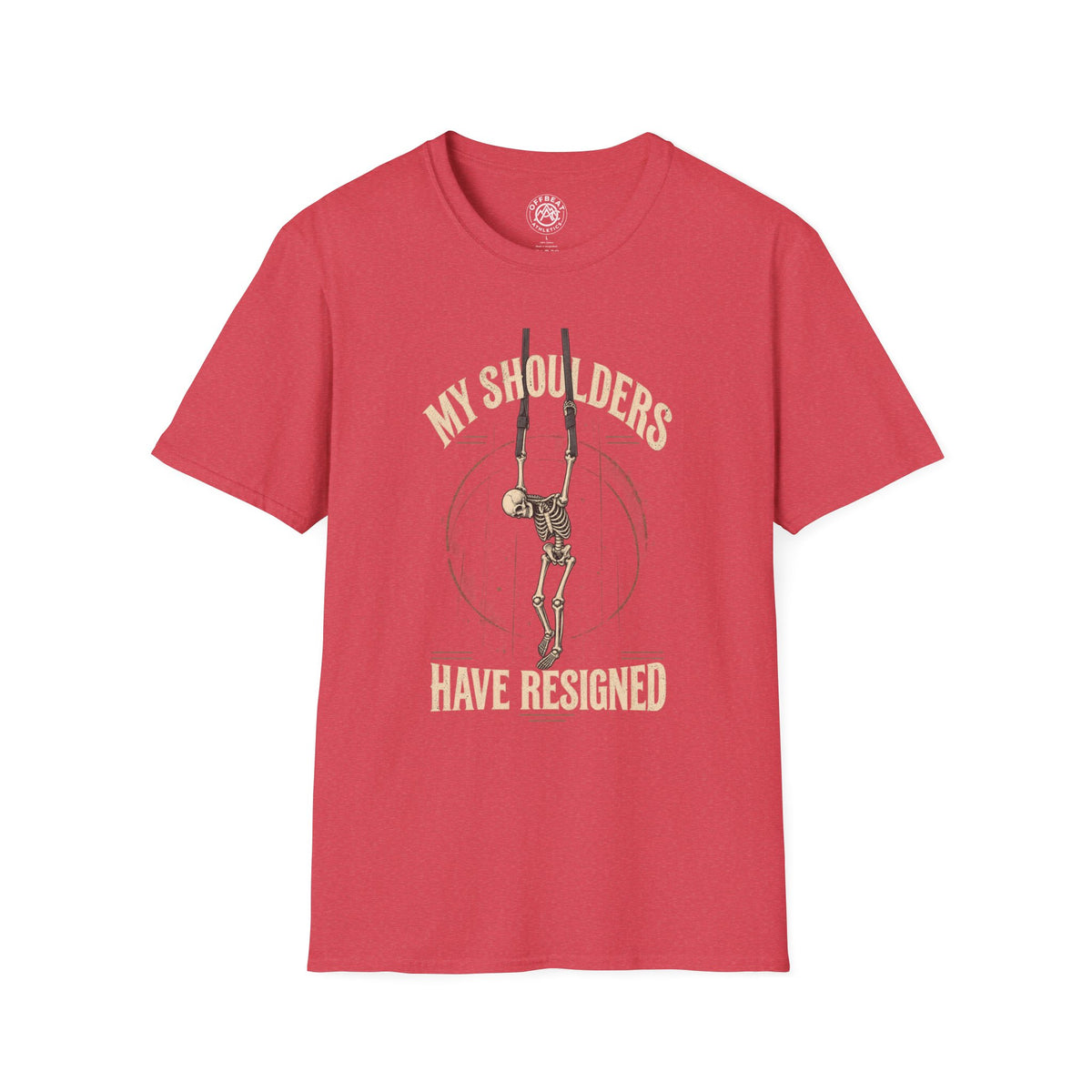 My Shoulders Have Resigned Skeleton Aerial Straps Shirt
