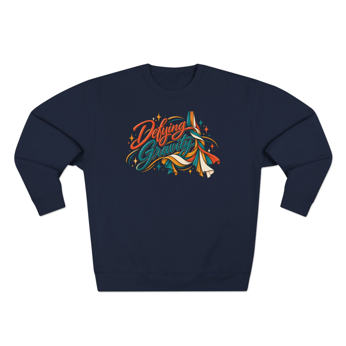 Defying Gravity Aerial Silks Crewneck Sweatshirt