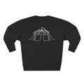 Minimalist Line Art Circus Mom Crewneck Sweatshirt