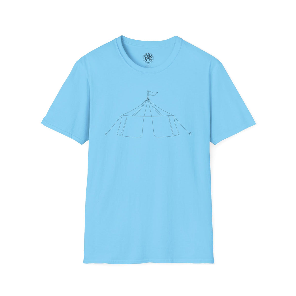 Circus Tent Line Art Tee