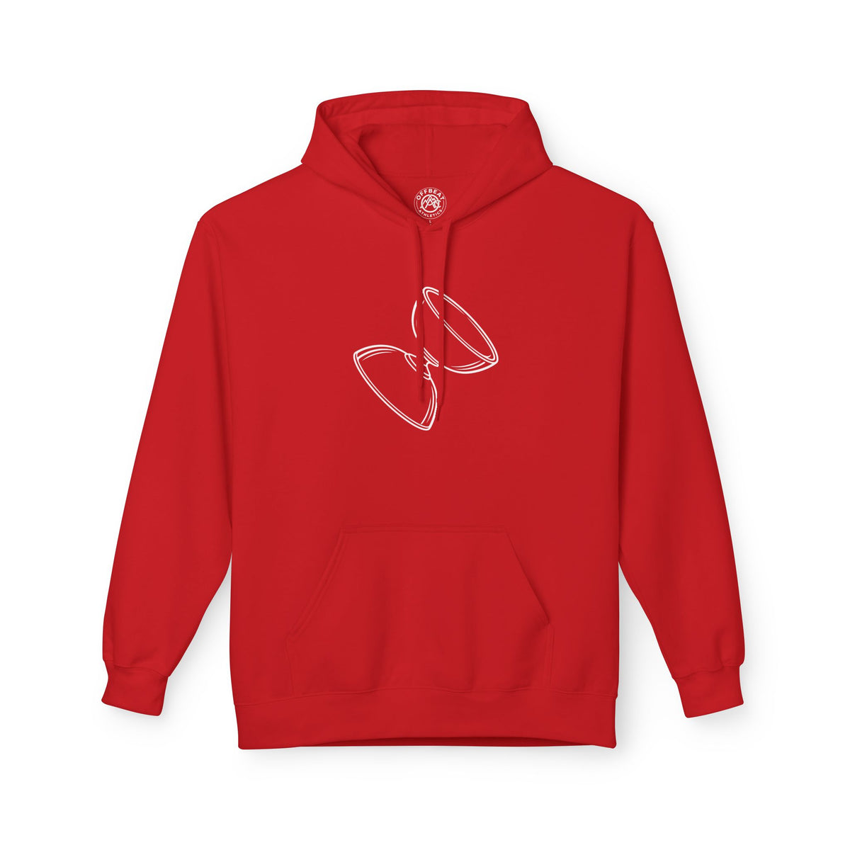 Minimalist Diabolo Fleece Hoodie