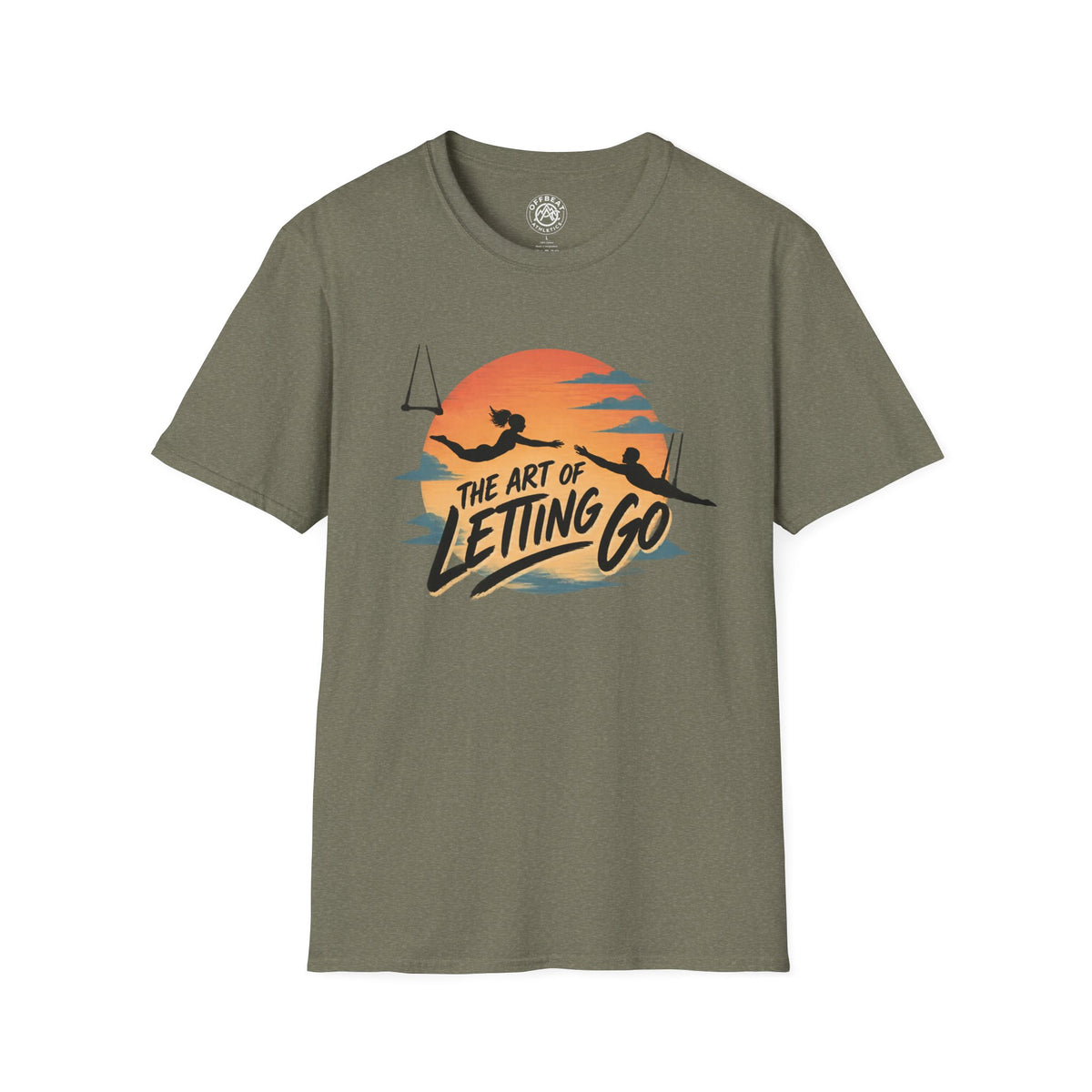 The Art of Letting Go Flying Trapeze T-Shirt