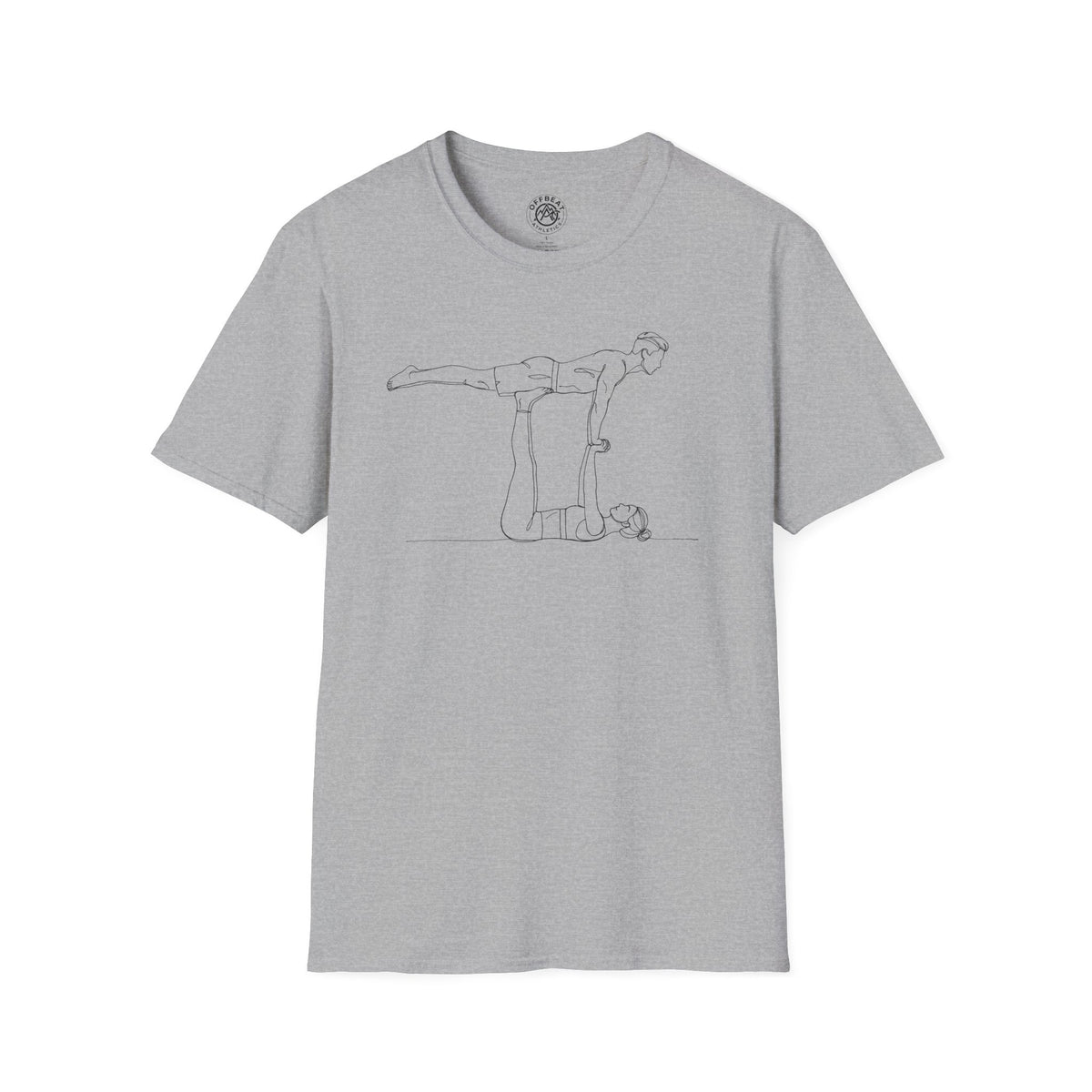 Risley Line Art | Female Base & Male Flyer T-Shirt