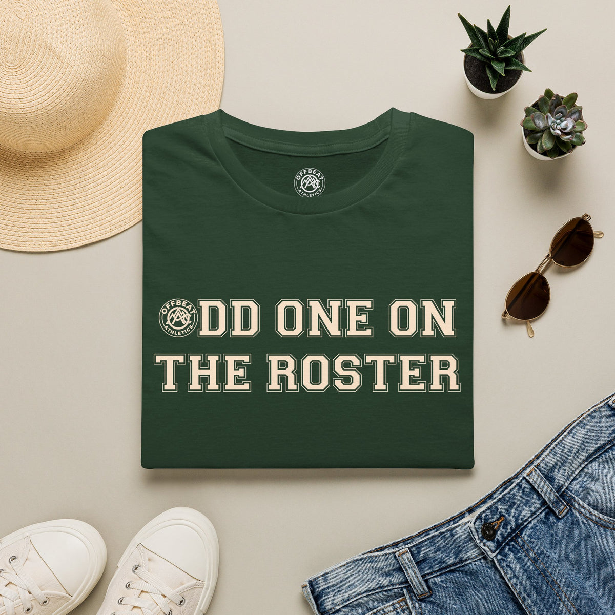Odd One On The Roster T-Shirt — Funny Statement Tee