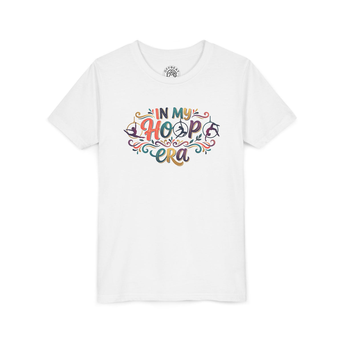 Youth Tee — "In My Hoop Era" Colorful Kids Shirt