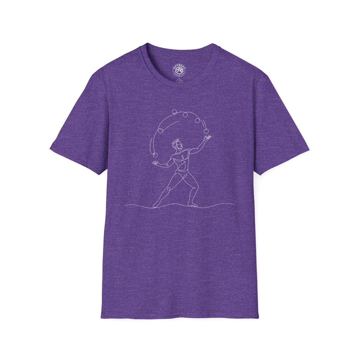 Line Art  Male Juggler T-Shirt