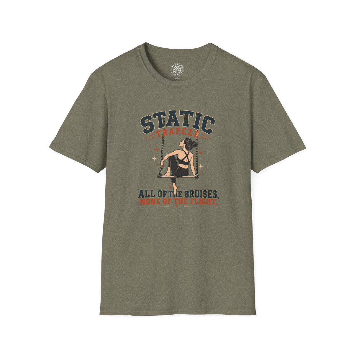 Static Trapeze | All the Bruises, None of the Flight T-Shirt